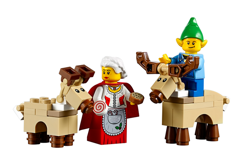 Illustration for article titled Christmas Comes Early To LEGO Land With Santa's Workshop